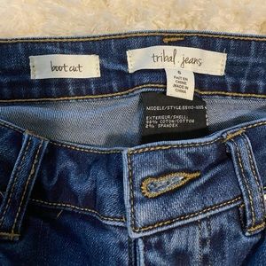 Tribal jeans, boot cut